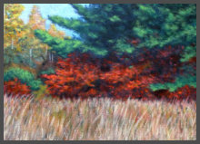 Oil on Board  w/o frame...9 1/2" x 13"